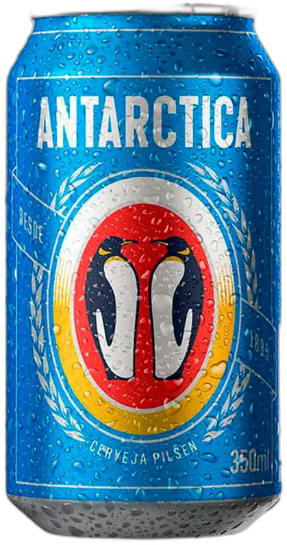 Cerveja Antártica Lata